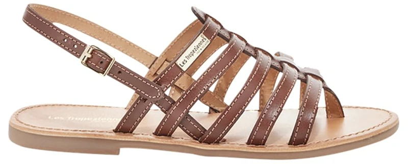 LES TROPEZIENNES PAR M. BELARBI Hika, Women's Sandal, Tan, 7 UK