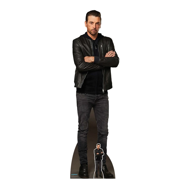 SC4151 FP Jones Riverdale Skeet Ulrich Lifesize Cardboard Cutout With Mini
