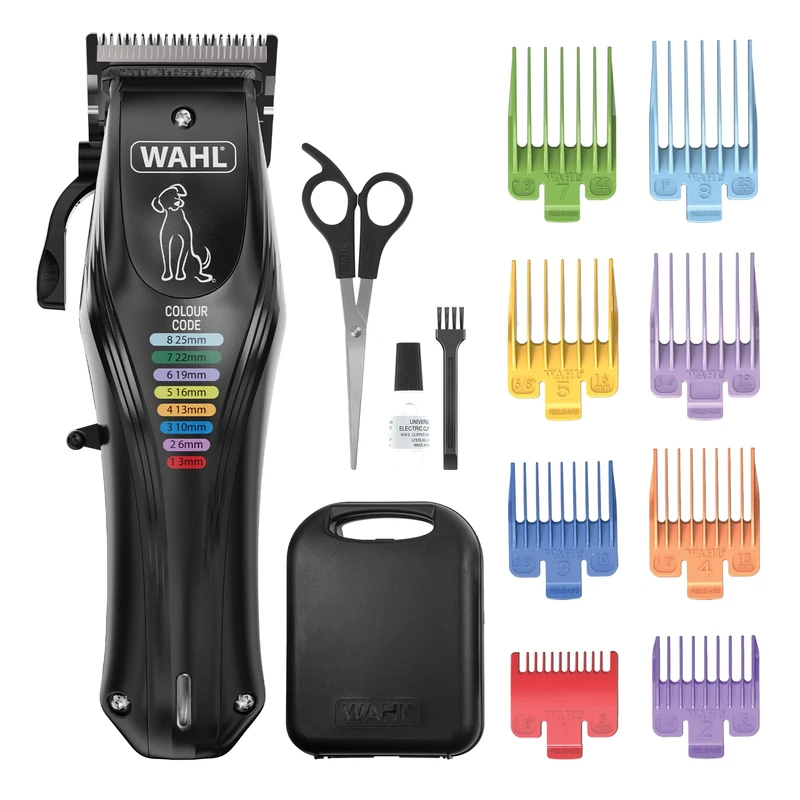 Wahl Colour Pro Rechargeable Pet Clipper - Dog Grooming Kit