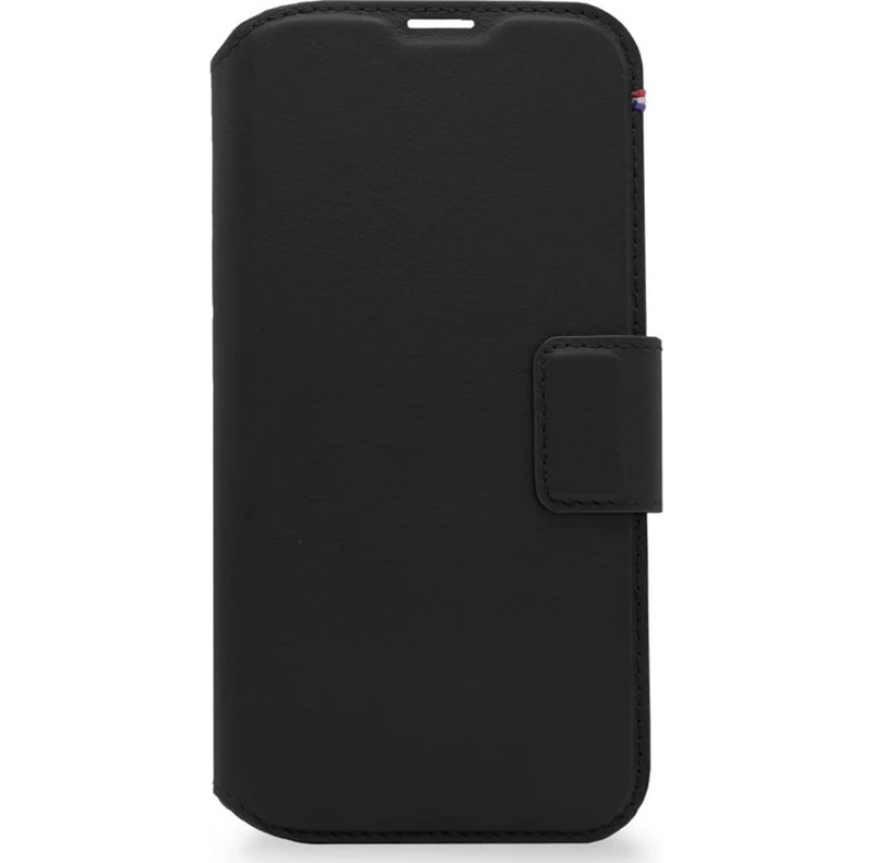 Detachable Decoded Wallet - Protective Leather Case for iPhone 14 Plus Compatible with MagSafe (Black)