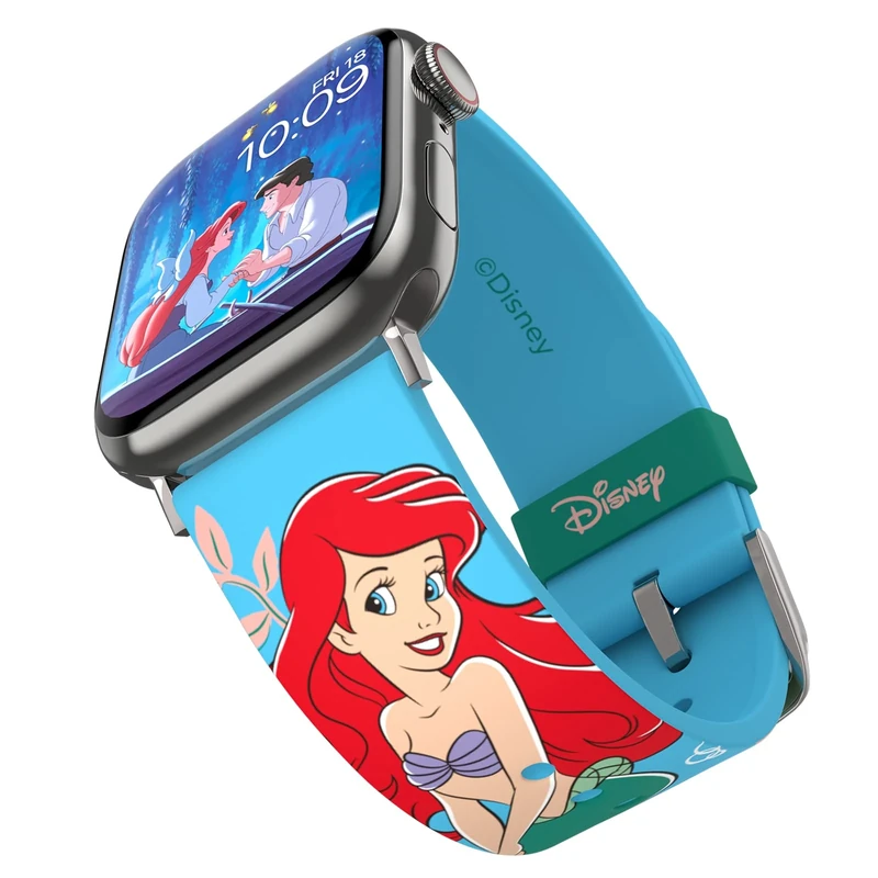 Disney - Little Mermaid Smartwatch Band - Officially Licensed, Compatible with Every Size & Series of Apple Watch (not included) - Image 1
