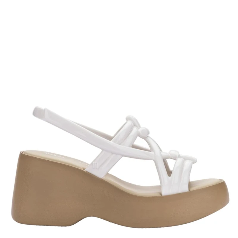 melissa Women's Sand + Salinas Ad Platform, beige, 7 UK