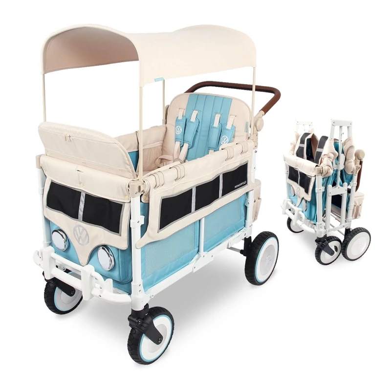 Wonderfold VW4 Volkswagen Stroller Wagon Bondi Blue