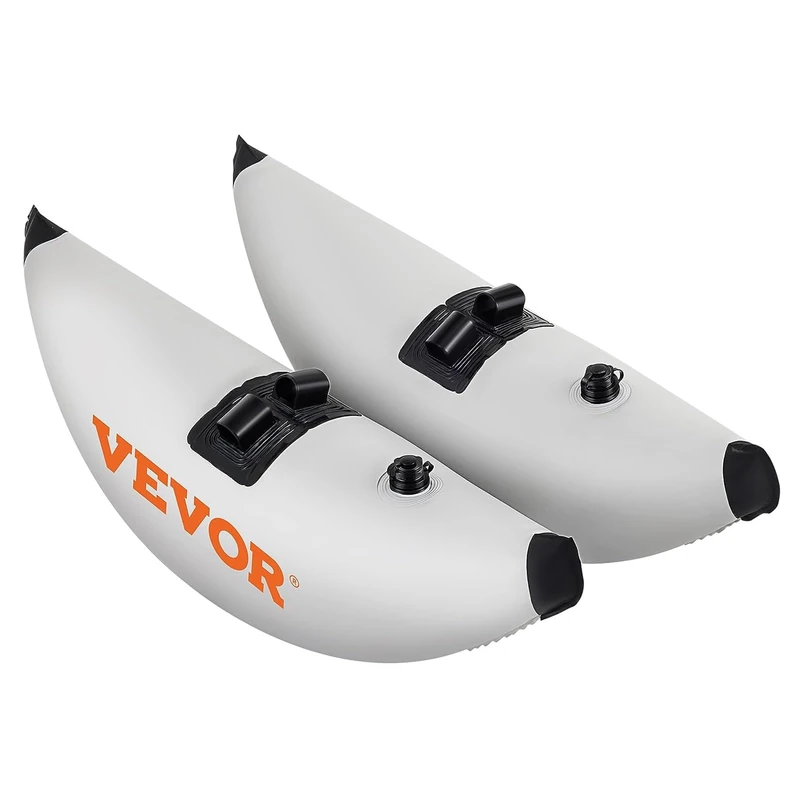 VEVOR Kayak Outrigger Stabilizer, 2 PCS, PVC Inflatable Outrigger Float with Sidekick Arms Rod, Standing Float Stabilizer System Kit for Kayaks, Canoes, Fishing Boats
