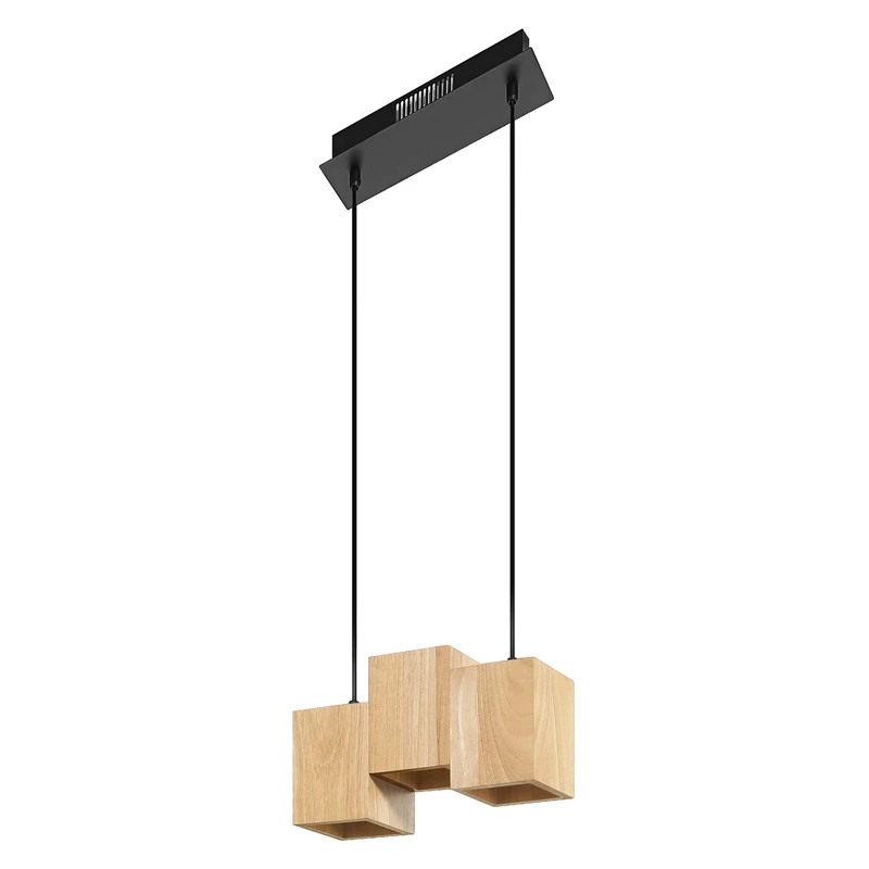 LEDVANCE Smart+ Decor Wood WiFi Pendant Light, 21W, 1950lm, Adjustable White Light (3000K to 6500K), dimmable, FSC-Certified Wood, app controllable, Compatible with Amazon, Google, etc.