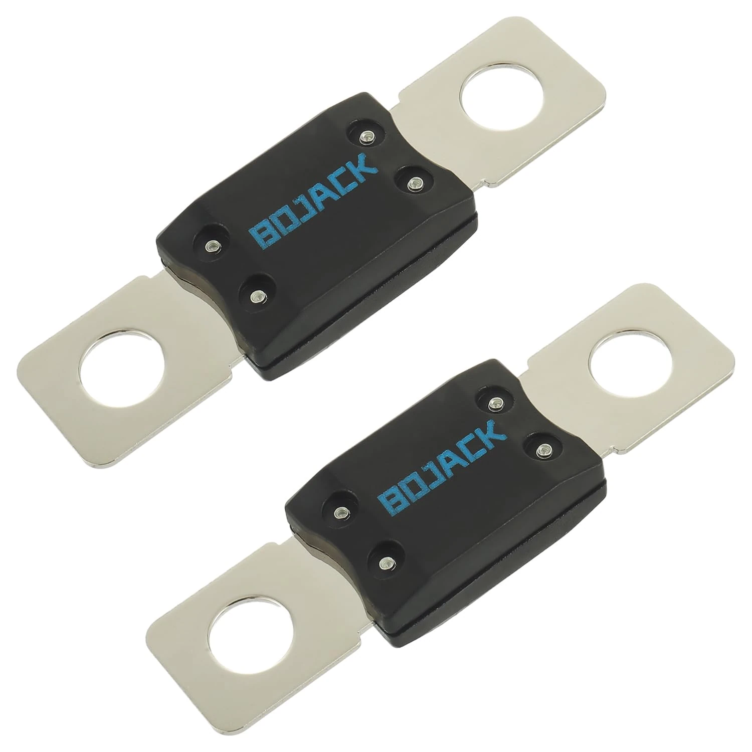 BOJACK MEGA/AMG High Current Fuse Bolt-on Fuse 250A Amp for Cars, Trucks, Construction Vehicles, Buses, Caravans (Pack of 2 ANM Fuses 250A)