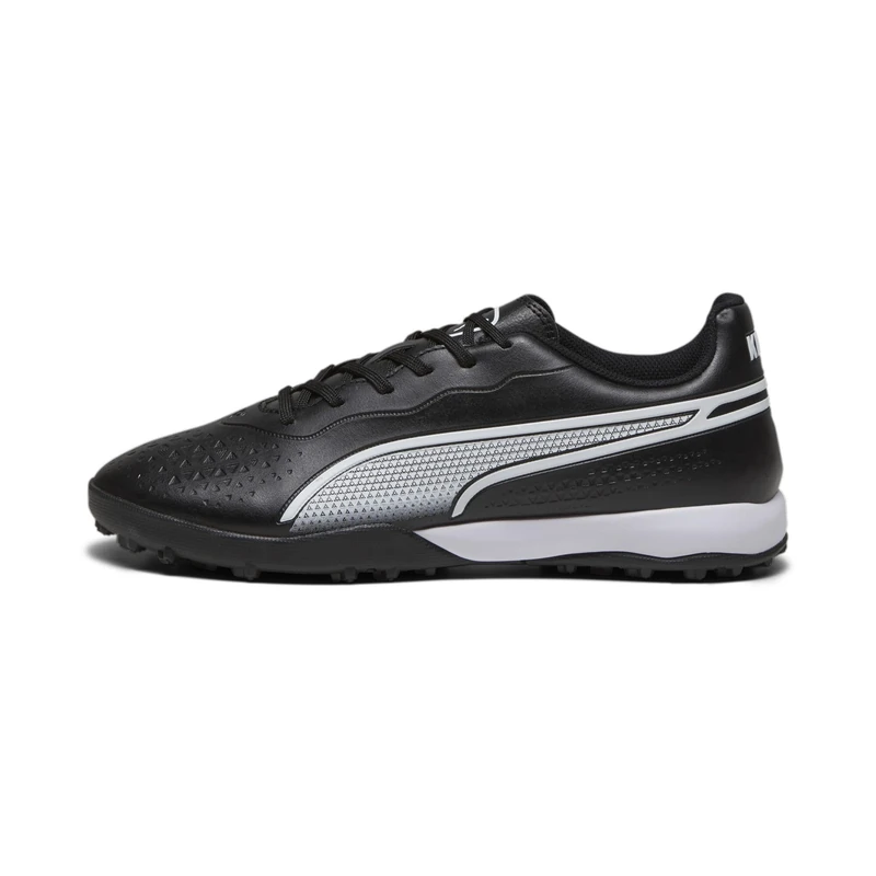 Puma Unisex Adults King Match Tt Soccer Shoes, Puma Black-Puma White, 9.5 UK