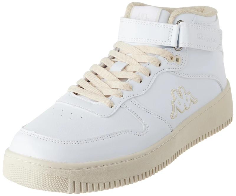 Kappa Logo MASERTA MD V, Scarpe da Ginnastica Unisex-Adulto, White-White off, 5 UK