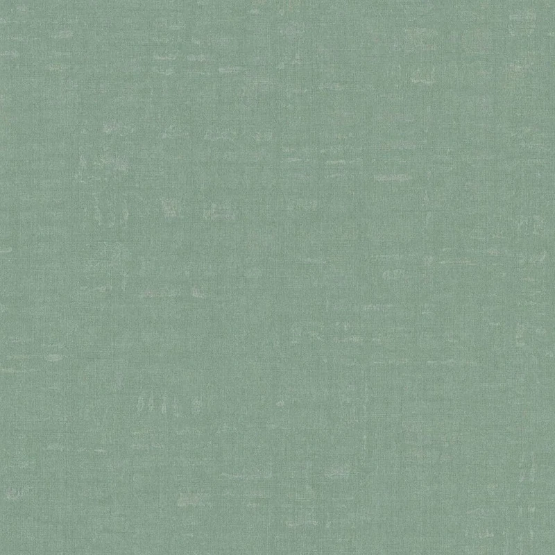 A.S. Création Nara 387456 Non-Woven Wallpaper Plain Green Eucalyptus 10.05 m x 0.53 m Made in Germany