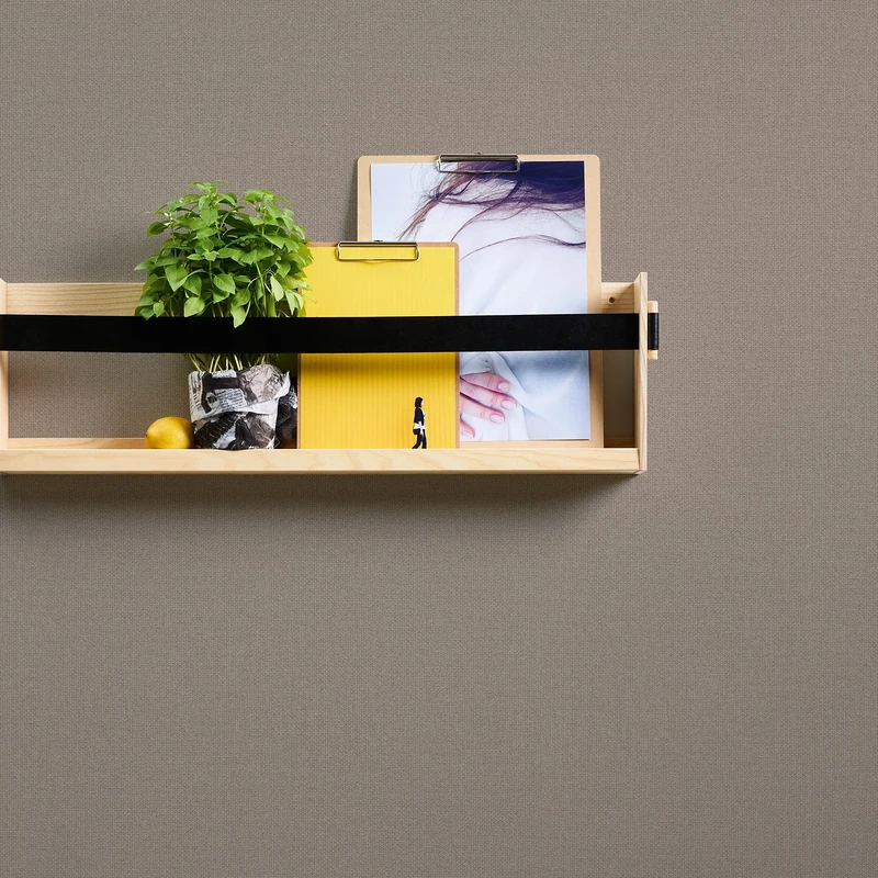 A.S. Création Nara 387442 Plain Non-Woven Wallpaper 10.05 m x 0.53 m Made in Germany Brown