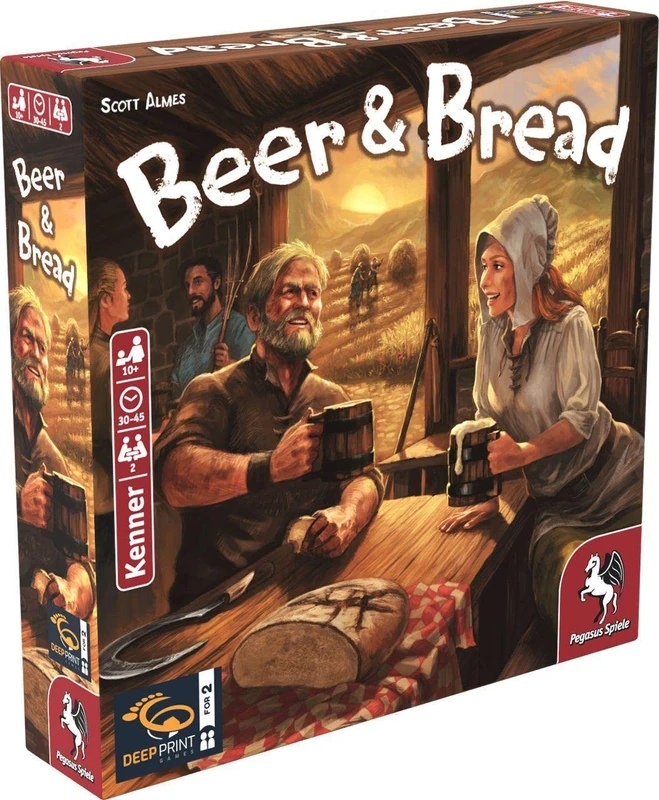 Pegasus Spiele 57809G Beer & Bread (Deep Print Games) Board Games - Image 1