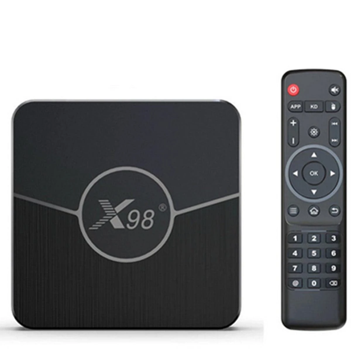 LIROM Smart TV Box, Android 11.0 TV Box 4GB RAM 64GB Amlogic S905X2 Quad Core A55 Dual Wifi 2.4G/5G 4K/1080P HD Airplay Miracast VP9 H.265 Bluetooth 4.0 Set Top Box,4GB+64GB