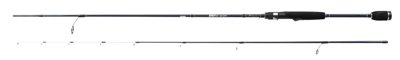 Shakespeare SALT XT Light Rock Fishing Rod - Lightweight Carbon Construction, Sensitive Tip, Durable Design, Comfortable EVA Handle, Perfect for Light Rock & Shore Fishing - 2m 0.5-7g