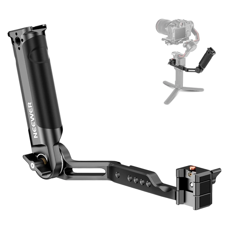 NEEWER Adjustable Sling Handle Grip Compatible with DJI Ronin RS4 RS3 Mini RS 3 Pro RS 2 RSC 2 Gimbal Stabilizer for Low Angle Shot, Max Load 13.2lb, ST49