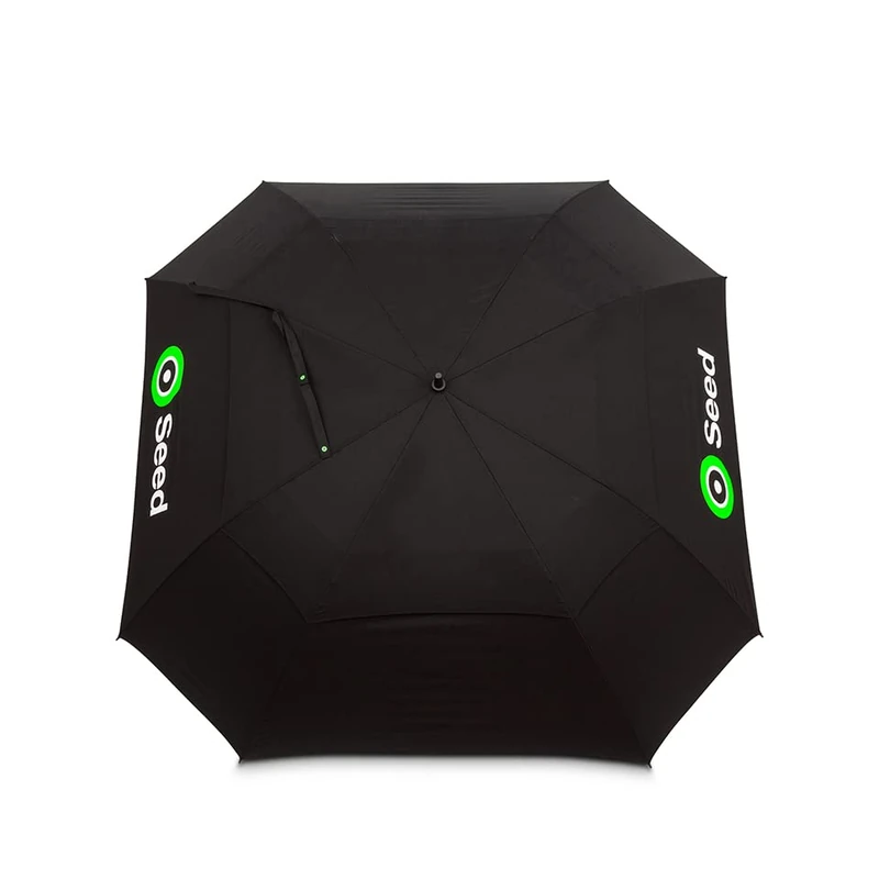 Seed SD-151 The Full Irish Golf Umbrella - Tour Size & Stormproof | Black - Image 1