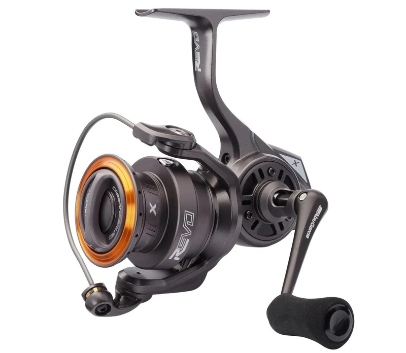 Abu Garcia Spinning Reel, Revo X Spinning Reels, Predator Fishing, Fresh water Angler, Perch, Pike, Zander, Grey, 6.2:1 Gear Ratio, Robust & Lightweight, 7+1 Bearing Count, 3000