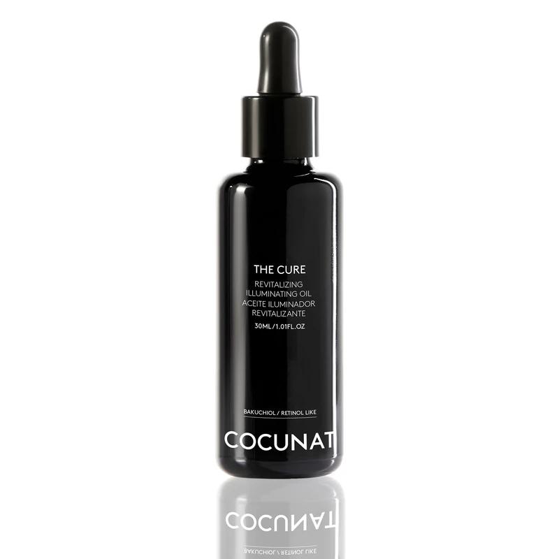 COCUNAT The Cure, Anti-Aging Facial Serum with 21 Essential Oils, Antioxidants, Vitamins, Fatty Acids, and Retinol-Like that Repairs and Redensifies Wrinkles, Enhances Luminosity - 30 ml
