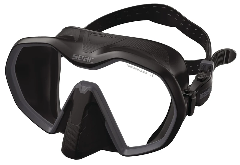 SEAC Icona, frameless single-lens mask for scuba diving 100% Made in Italy