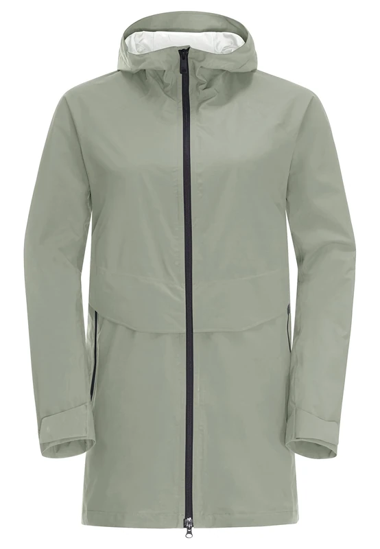 Jack Wolfskin Mainkai Long Jacket Mint Leaf XXL