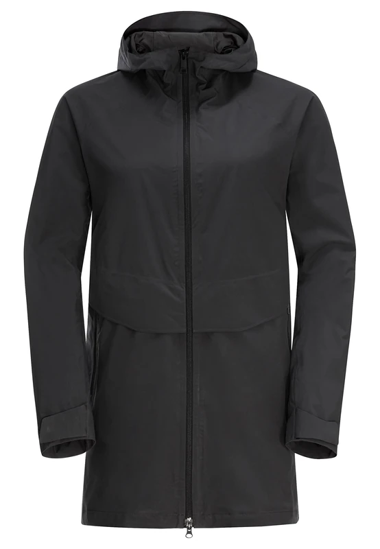 Jack Wolfskin Mainkai Long Jacket Phantom XXL