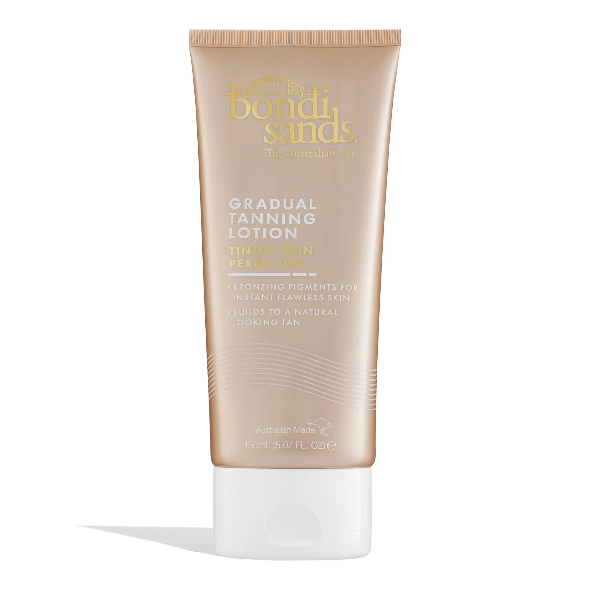Bondi Sands Gradual Tanning Lotion - Skin Perfector 150mL |Gradual Tan | Suitable for Sensitive Skin | Vegan + Cruelty Free | 150ml/5.07 Fl Oz