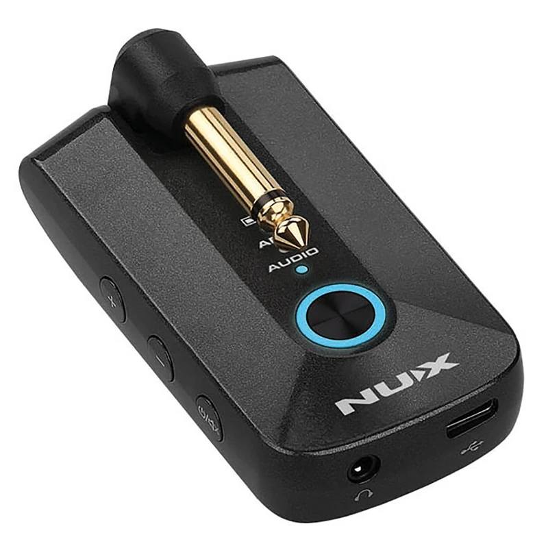 NUX | Mighty Plug Pro Headphone Amp for Guitar and Bass Players In a Pocket-Size and Pocket-Friendly Format