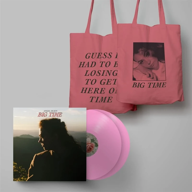 Big Time-Bundle Pink Tote Bag & Pink Vinyl- [VINYL] - Image 1