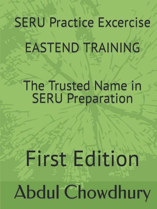 SERU Practice Excercise: First Edition