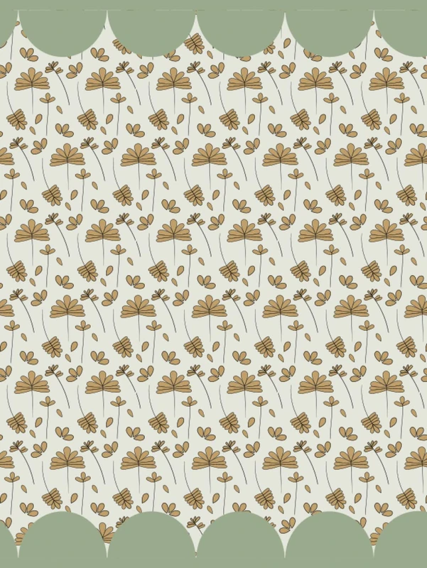 The WorkHorse Max Planner: Undated annual planner: Wheat Flower