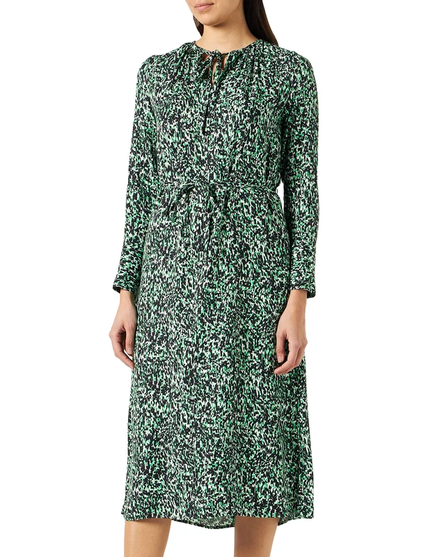 comma Women's 60.2.61.20.200.2129448 Dress, 99b1, 16