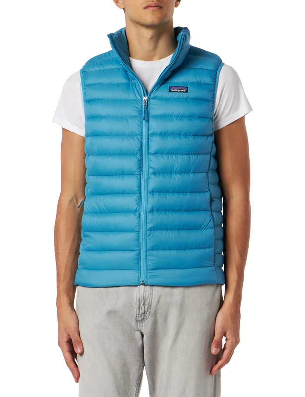 Patagonia Men's M's Down Sweater Vest Outerwear, Anacapa Blue, S