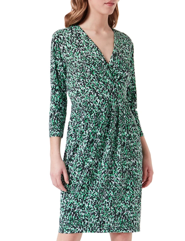 comma Women's 60.2.61.20.200.2128560 Dress, 99b1, 16