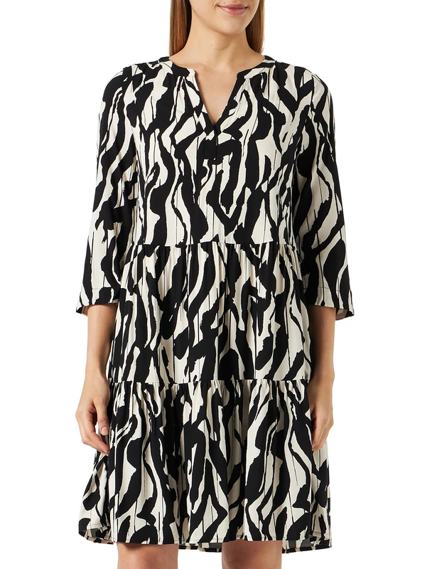 comma Women's 60.2.61.20.200.2129146 Dress, 99b5, 10