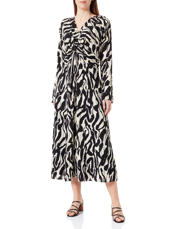 comma Women's 60.2.61.20.200.2129248 Dress, 99b5, 14