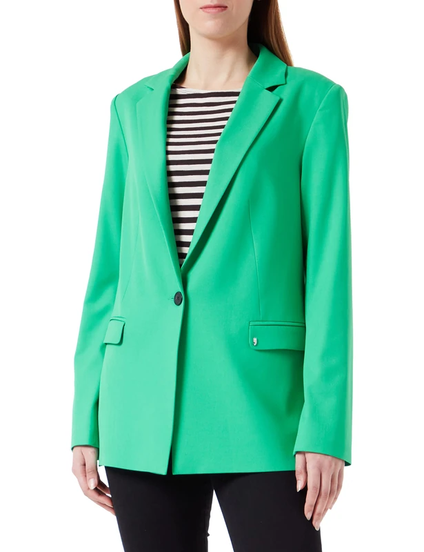 comma Women's 60.2.61.15.152.2128345 Blazer, 7588, 12