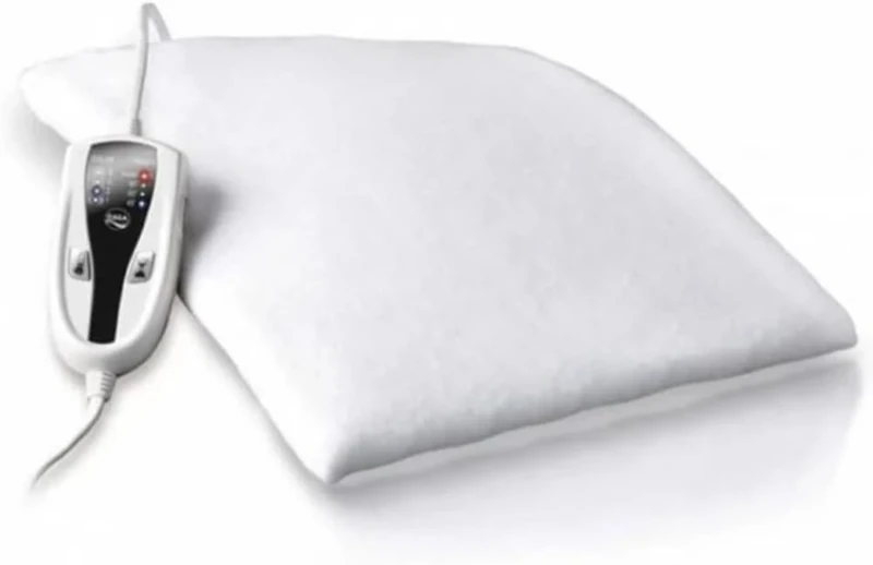 Ufesa Flexy Heat N4 Electric Thermal Cushion 70 x 46 cm, 100 W, 4 Temperature Levels, Timer, Auto Shut-Off, Blue Textile Cover