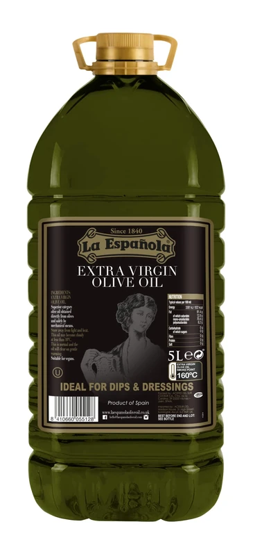 LA ESPAÑOLA - Extra Virgin Olive Oil Made from 100% Spanish Olives. 5 l Bottle