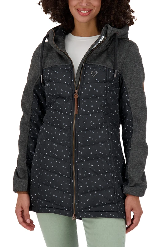 alife & kickin Women's Cobieak B Parka XS-XXXL, Moonless, L - Image 1