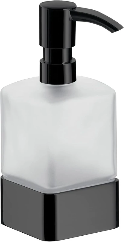 Emco Soap Dispenser, Aluminium, Black, Standmodell