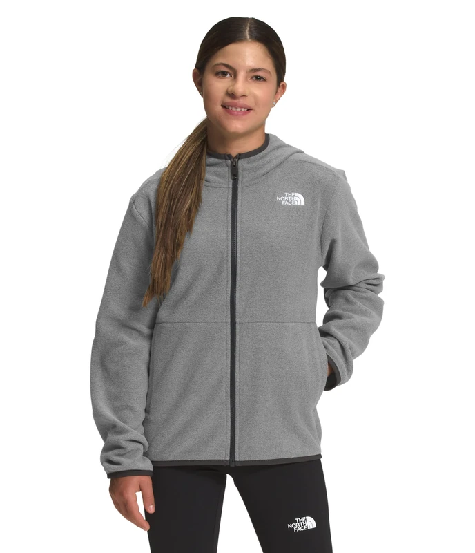 The North Face Teen Glacier Jacket TNF Medium Grey Heather M