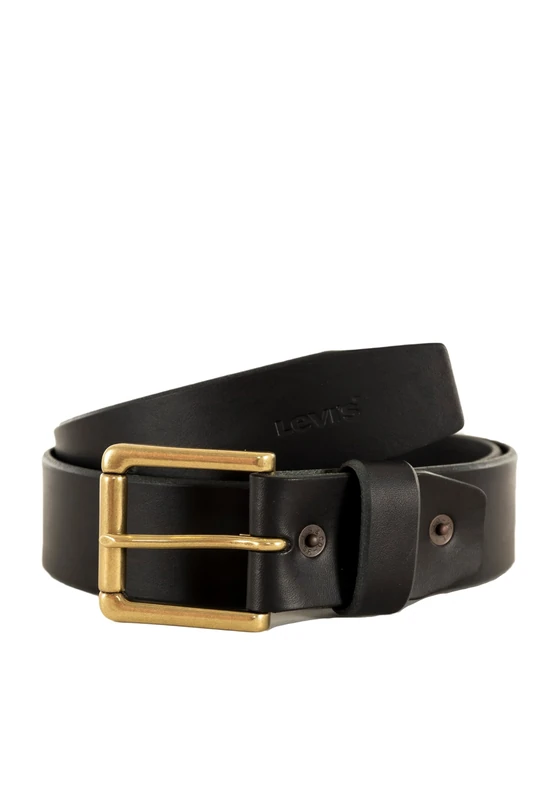 Levi's Men's Heritage APPAREL_BELT, Regular Black, 95
