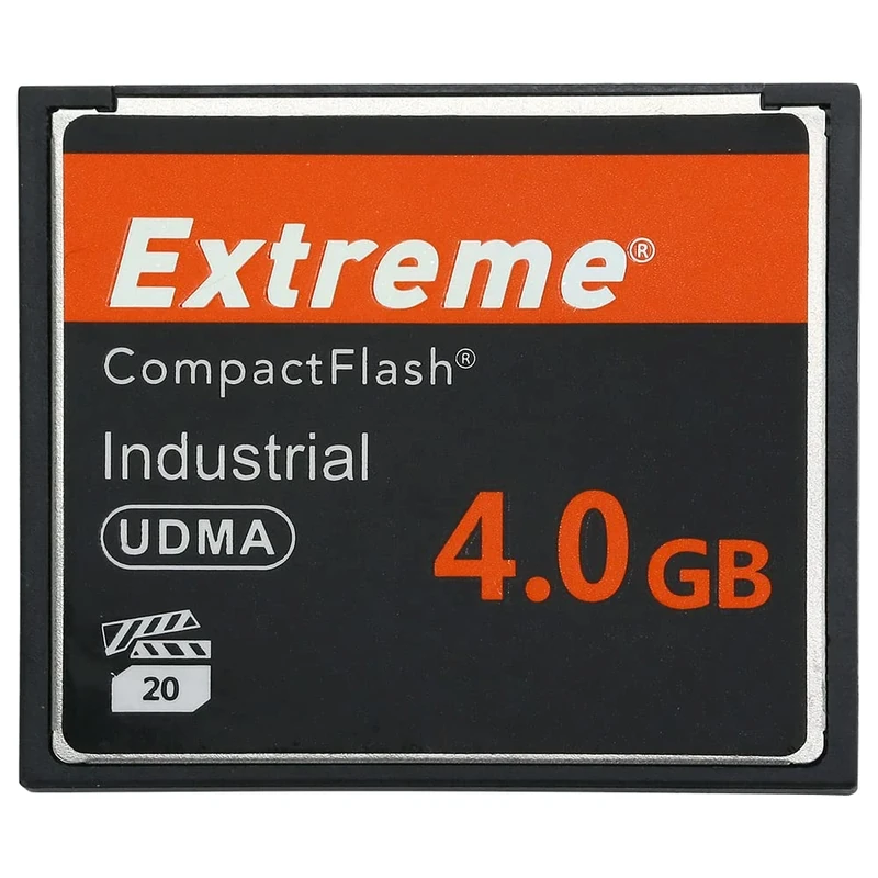 Extreme 4GB Compact Flash Memory Card, Original CF Card for Professional Photographer, Videographer, Enthusiast