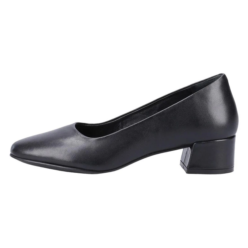 Hush Puppies Womens Alina Court Uniform Dress Shoe, Black, 7 UK