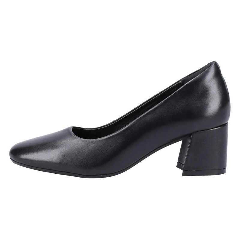 Hush Puppies Ladies Alicia Court Shoe, Black, 5