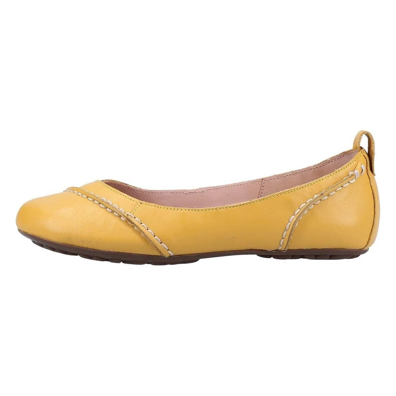 Hush Puppies Ladies Janessa Ballerina, Yellow, 4 - Image 1