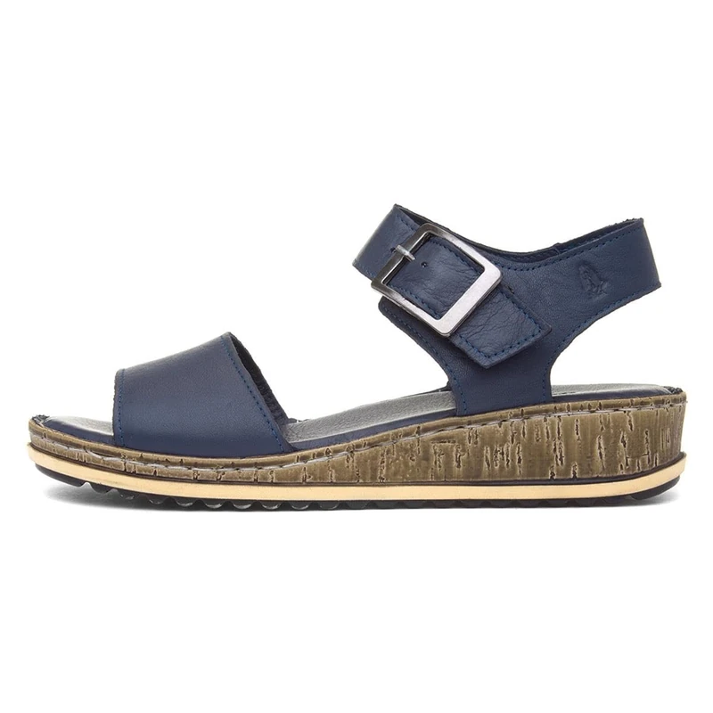 Hush Puppies Ladies Ellie Sandal, Navy, 4