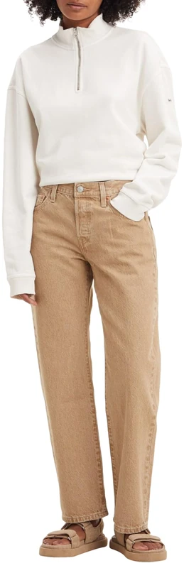 Levi's Women's 501 90's Jeans, Brown Stonewash, 29W / 30L