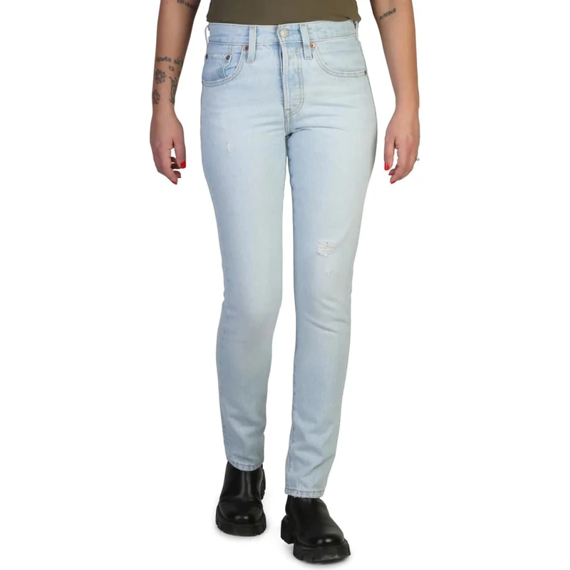 Levi's Women's 501® Skinny Jeans, Ojai Snow, 23W / 28L