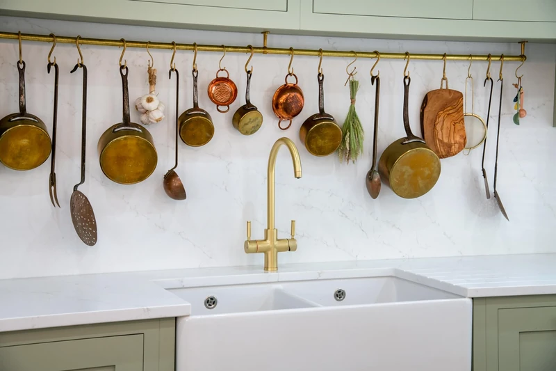 Rangemaster GEO4TIDBB/ GEO Intense 4 in 1 TAP and Boiler Brushed Brass