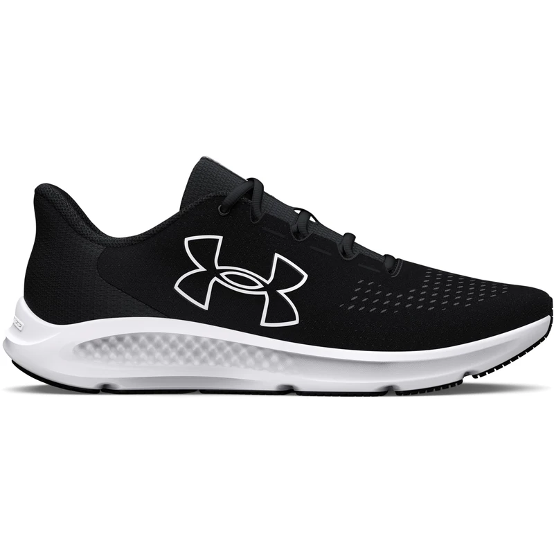 Under Armour Men's UA Charged Pursuit 3 BL Running Shoe Black Black White - Image 1